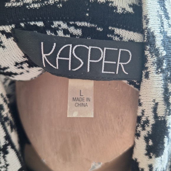 Houndstooth knit Cardigan - Picture 3 of 13